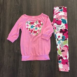 🌸Girls’ floral outfit🌸